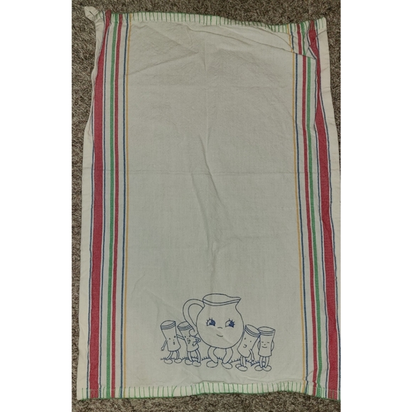 Vintage retro look tea dish towel moda home spoon - Picture 3 of 6